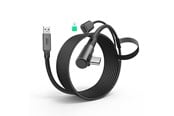 VR-tillbehör - KiwiDesign 4 m Link Cable with 18 W Charging - Black - QC-8U/HJT-569