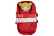 Dockor & Tillbehör - Krea Doll In Basket Red - 36-2052