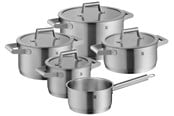 Grytor - WMF Comfort Line 5 pcs. w. 4 glass lids - 0732556040