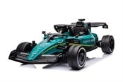 Ride Ons & Walkers - Aston Martin F1 24V Ride-On Car with Leather Seat & Rubber Tires - 6951326