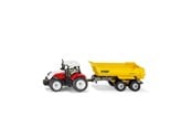 Leksaksbil - SIKU Steyr With Krampe Tipping Trailer - 1132