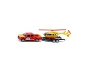 Leksaksbil - SIKU 1:50 Nissan Navara With Helicopter - 2570