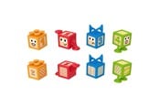 Babyleksaker - Hape Suction & Sensory Blocks - E0543K