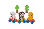Byggset - Abrick Ecoiffier Farm Animals Block Train - 250 pieces. - 1369