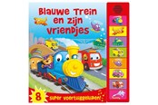 Babyleksaker - Rebo Publishers Blue Train and his Friends Sound Book - 9789036637756