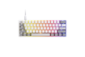 Tangentbord - Corsair CLIPPER PRO MINI 60 - Gaming Keyboard - Utan numpad - Nordisk - Vit - CH-979111J-ND