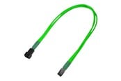 Strömkabel (extern) - Nanoxia - fan power extension cable - 3 PIN internal power to 3 PIN internal power - 30 cm - NX3PV3ENG