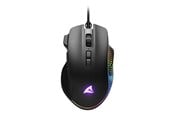 Mus - Sharkoon SHARK Force 3 - mouse - USB - black - Mouse - Optic - 8 knappar - Svart - 4044951040254