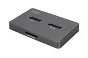 Hårddisk, tillbehör - DIGITUS - SSD docking station - M.2 NVMe Card / SATA - USB-C 3.2 (Gen 2) - DA-71546-1