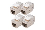 Nätverks tillbehör - DIGITUS modular insert - compact tool-free - DN-93615-S-4