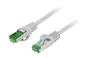 Nätverkskabel - Lanberg PCF7-10CU - patch cable - 10 m - grey - Grå - PCF7-10CU-1000-S