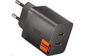Mobile - Adapters & Chargers - Spigen Essential 47W Wall Charger | 2x USB-C | Gunmetal - ACH10450