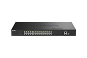 Switch - D-Link SmartPro DGS-1530-28P - switch - 28 ports - smart - rack-mountable - DGS-1530-28P/E