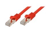 Nätverkskabel - shiverpeaks BASIC-S patch cable - 7.5 m - red - Röd - 7.5m - BS75517-R