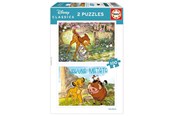 Pusselspel - Educa 2X100 Disney Classic - 20491