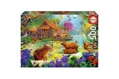 Pusselspel - Educa 500 Capybara Village - 20547