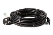Kablar och ledningar - HEATCOM FrostSafe 13W/m värmekabel med termostat & stickpropp med jord, 2 meter - 43100020
