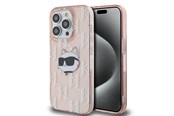 Mobile - Covers & Cases - Karl Lagerfeld IML Choupette Head & Monogram case for iPhone 13 Pro / 13 - pink - 3666339286088
