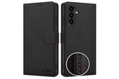 Mobile - Covers & Cases - Tech-Protect Wallet Case for Samasung Galaxy A57 5G - Black & Red - 5906302392186