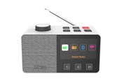DAB, Nätverk & Klockradio - Kenwood CR-M70DAB-W - White - DAB+/FM - Mono - Vit - CR-M70DAB-W