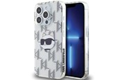 Mobile - Covers & Cases - Karl Lagerfeld IML Choupette Head & Monogram case for iPhone 15 Pro - transparent - 3666339286309