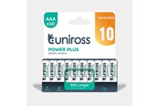 Battery - UNiROSS Power Plus Alkaline AAA (240 Pack) - AAAPK10