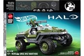Modelbyg - Hot Wheels Brick Shop Elite Series Licensed Halo UNSC M12 - JNP49
