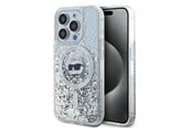 Mobile - Covers & Cases - Karl Lagerfeld Liquid Glitter Choupette Head MagSafe case for iPhone 14 Pro Max - transparent - 3666339285715