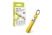 USB-kabel - Mobile Origin CB17 240W 40Gbps 8K USB-C Keychain Cable - Yellow - MO-UK-CB17-YLW