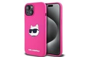 Mobile - Covers & Cases - Karl Lagerfeld Silicone Choupette Head MagSafe Case for iPhone 15 Plus / 14 Plus - Pink - 3666339257415