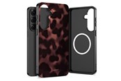 Mobile - Covers & Cases - Tech-Protect Lamano MagSafe Case for Samsung Galaxy A36 / A37 5G - Black & Brown - 5906302392407
