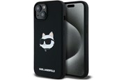 Mobile - Covers & Cases - Karl Lagerfeld Silicone Choupette Head MagSafe Case for iPhone 15 Plus / 14 Plus - Black - 3666339257279