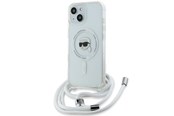 Mobile - Covers & Cases - Karl Lagerfeld Crossbody IML Karl Head MagSafe case for iPhone 15 / 14 / 13 - transparent - 3666339286989