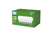 Glödlampor - Philips LED-glödlampa Ultra Efficient A60 7.3W/827 (100W) Frosted 6-pack E27 - 929003625361