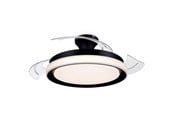 Lampor - Philips Bliss DC Fan ceiling 28W+35W TW Black - 929004749701