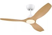 Lampor - Philips Olas Fan ceiling 52' 35W+24W WH&Wood - 929004750201