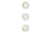 Lampor - Philips Peridot Rec Kit Rd Aj 7W WH 3pk - 929004669301