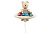 Babyleksaker - PLANTOYS Pull-along Musical Bear - PT-5807