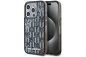 Mobile - Covers & Cases - Karl Lagerfeld Liquide Glitter Monogram Gradient iPhone 15 Pro Case - Black - 3666339256166
