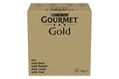 Katter - PURINA NESTLE GOURMET GOLD Mus Mix 4 Flavors - wet cat food - 96x85g - 7613038519326