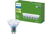 Glödlampor - Philips LED-glödlampa Ultra Efficient 2,1W/827 (50W) 36° 6-pack GU10 - 929003634694