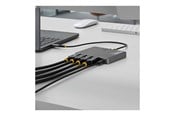 Dockning - StarTech.com Startech - docking station - USB-C / Displayport - 4 x DP - TAA Compliant - QUAD-USB-DP-ADAPT