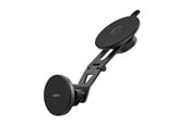 Mobile - Adapters & Chargers - Belkin BoostCharge car wireless charging holder - magnetic + car power adapter - 15 Watt - WIC013HQBK