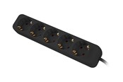 Strömkabel (extern) - Lanberg - power strip - 2500 watt - PS0-05F-0150-BK