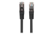 Nätverkskabel - Lanberg patch cable - 2 m - black RAL 9004 - Svart - PCF6-20CC-0200-BK