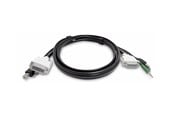 KVM cable - StarTech.com StarTech - keyboard / video / mouse (KVM) cable - TAA Compliant - 1.8 m - SKDVMMKVM06-TAA