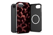 Mobile - Covers & Cases - Tech-Protect Lamano MagSafe Case for iPhone 16e / 17e - Black & Brown - 5906302392636