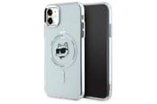 Mobile - Covers & Cases - Karl Lagerfeld IML Metal Choupette Head MagSafe iPhone 11 Case - White - 3666339284084