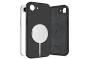 Mobile - Covers & Cases - Tech-Protect Silicone MagSafe Case for iPhone 16e / 17e - Black - 5906302392759