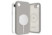 Mobile - Covers & Cases - Tech-Protect Silicone MagSafe Case for iPhone 16e / 17e - Gray - 5906302392766